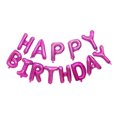 thumbnail image 1 of 13pcs/Set 16 Inches Happy Birthday Aluminum Balloon Birthday Party Letters Balloon Decorations, 1 of 9