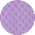 thumbnail image 1 of Ahgly Company Machine Washable Indoor Round Transitional Blossom Pink Area Rugs, 7' Round, 1 of 7