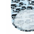 thumbnail image 4 of One Paw, Dog T-Shirt, Tropical Trees, Light Blue, Lightweight, Multiple Sizes, for Dogs, 4 of 7