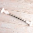 thumbnail image 3 of EeaseCA Retractable Stainless Steel Curtain Hanger Rod Bracket Clothesline Pole Multi-function Curtain Drape Rod Shower Curtain Rod Windproof Clothes Drying Hanger Rod 53/ 80cm, 3 of 8