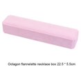 thumbnail image 2 of Jewelry Gift Box Velvet Rectangular Necklace Ring Bracelet Storage Case Festival Holiday Packaging Show Organizing Gray, 2 of 9