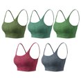 thumbnail image 3 of Brassière de Sport pour Femmes Imprimée Extensible Respirante avec Coussinet Amovible Yoga Course, 3 of 8
