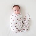 thumbnail image 2 of Lulujo - Baby Muslin Cotton Swaddle Blanket, Nursing/Stroller Cover - Suns, 2 of 8