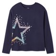 thumbnail image 1 of George Girls' Graphic Long Sleeve Tee, 1 of 2