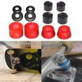 thumbnail image 3 of PU Shock Skateboard Bushing Replacement Washers Wear Resistant Nuts Truck Longboard Skateboard Accessory - Light Red, 3 of 10