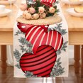 thumbnail image 4 of Yhmxh Table Runner,Table Cloth 1pc Valentine's Day Collection Tablecloth Indoor Kitchen Table Decoration Suitable for Family Gathering Valentine's Day Decoration A Tablecloths, 4 of 4