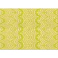 thumbnail image 1 of Ahgly Company Tapis d'Intérieur Rectangulaire de Style Transitionnel, Lavable à la Machine, Brun Doré Jaune, 2 Pieds x 5 Pieds, 1 of 7