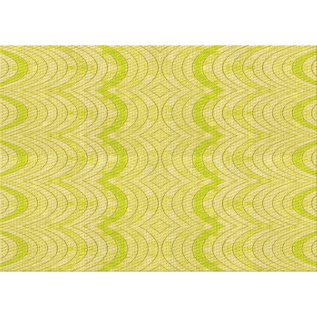 Ahgly Company Tapis d'Intérieur Rectangulaire de Style Transitionnel, Lavable à la Machine, Brun Doré Jaune, 2 Pieds x 5 Pieds