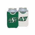 thumbnail image 2 of The Sports Vault Saskatchewan Roughriders Neoprene Reversible Can Cooler, 2 of 2
