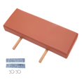 thumbnail image 3 of Milaget Rallonge de Longueur de Table de Massage Housse en PU Fixation Pratique Rallonge Coussin Rouge Brun, 3 of 9