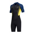thumbnail image 4 of Almencla Combinaison Courte pour Hommes Fermeture Éclair avant pour Surf Pêche sous-Marine m, 4 of 7