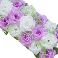 thumbnail image 3 of Baohd Chemin de Table Panneau de Fleurs Roses pour Mariage Violet et Blanc, 3 of 7