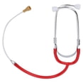 thumbnail image 2 of Listening Stethoscope, Binaural Hearing Aid Accessory Volume Noise Detection Lightweight Professional  For Home Red, 2 of 8