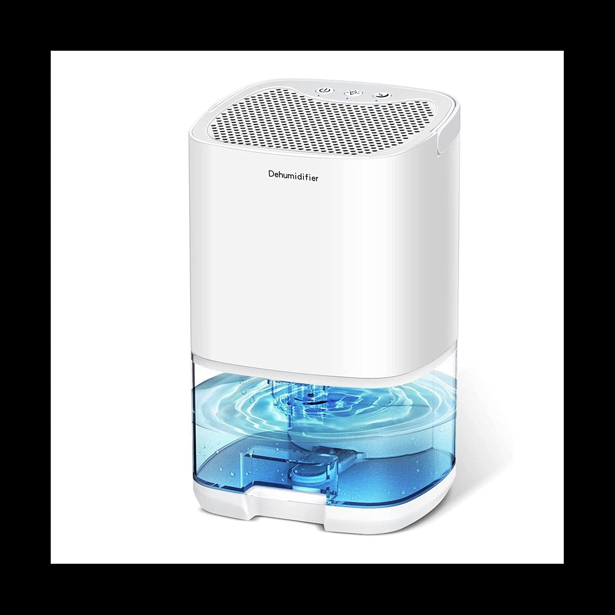Dehumidifier, Dehumidifiers 35Oz Dehumidifier for Bathroom 2500 Feet(280 Sq Ft) US Plug,1 x dehumidifier,White