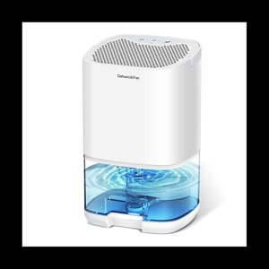 Dehumidifier, Dehumidifiers 35Oz Dehumidifier for Bathroom 2500 Feet(280 Sq Ft) US Plug,1 x dehumidifier,White
