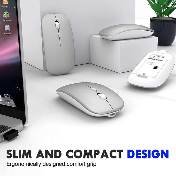 Bluetooth Mouse for Mac, Wireless Mouse for MacBook Air/Pro
