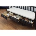 thumbnail image 3 of Furniture of America Hanita Transitional Wood Storage Bench in Walnut, 3 of 6
