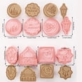 thumbnail image 3 of Product Bakeware 2 | Product Cartoon Holiday Cookie Cutter Set for Fondant and Baking - 8 Piece Package, 3 of 8