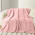 thumbnail image 4 of Yhmxh Bedding Fleece Blanket Gift Blanket Fleece Air Conditioning Blanket Towelling Blanket With Milk Fleece Nap Blanket Skin-friendly Throw Blanket Machine Washable Microfiber Bed Sheet Set, 4 of 6