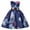 Dark Blue, variant on Zshosam Dress for Girls Girls Birthday Party Dress Glitters Tulle Princess Dress Toddler Flower Girl Wedding Prom Pageant Dress Size 5T 6T,(White 5-6 Years)