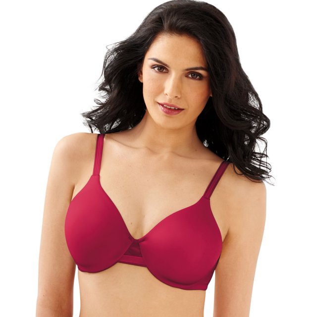 Bali Womens One Smooth U Smoothing and Concealing Underwire Bra, 34C
