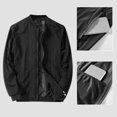 thumbnail image 2 of Sun Protection Clothing Men Long Coat Men Mens Summer Breathable Mesh Filament Sun Protection Clothing Outdoor Fishing Inner Pocket Long Sleeves Coat Sun Sleeves for Men Sun Protection Sleeves, 2 of 9