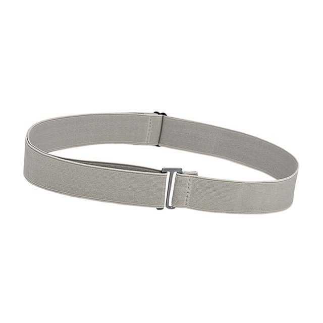 Ceinture Extensible pour Femmes Ceintures pour Dames avec Boucle Plate pour Pantalons Pantalons Robes Gris