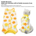 thumbnail image 4 of Combinaison de Convalescence pour Chat Combinaison de Convalescence pour Chaton Grenouillère pour Chat Alternative au Collier en E pour Chats et Chiens Peau Abdominale Pyjama Anti-Léchage, 4 of 8
