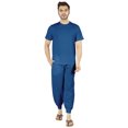 thumbnail image 1 of Inkmeso Ensemble de Pyjama Uni pour Hommes, Manches Courtes, Vêtement de Nuit à Col Rond, Ensemble de Pj, 1 of 7