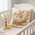 thumbnail image 4 of Fasiaou Short Pile Knit Pattern Pillowcase with Soft Lint-Resistant Fabric for Sofa and Bed,F, 4 of 6