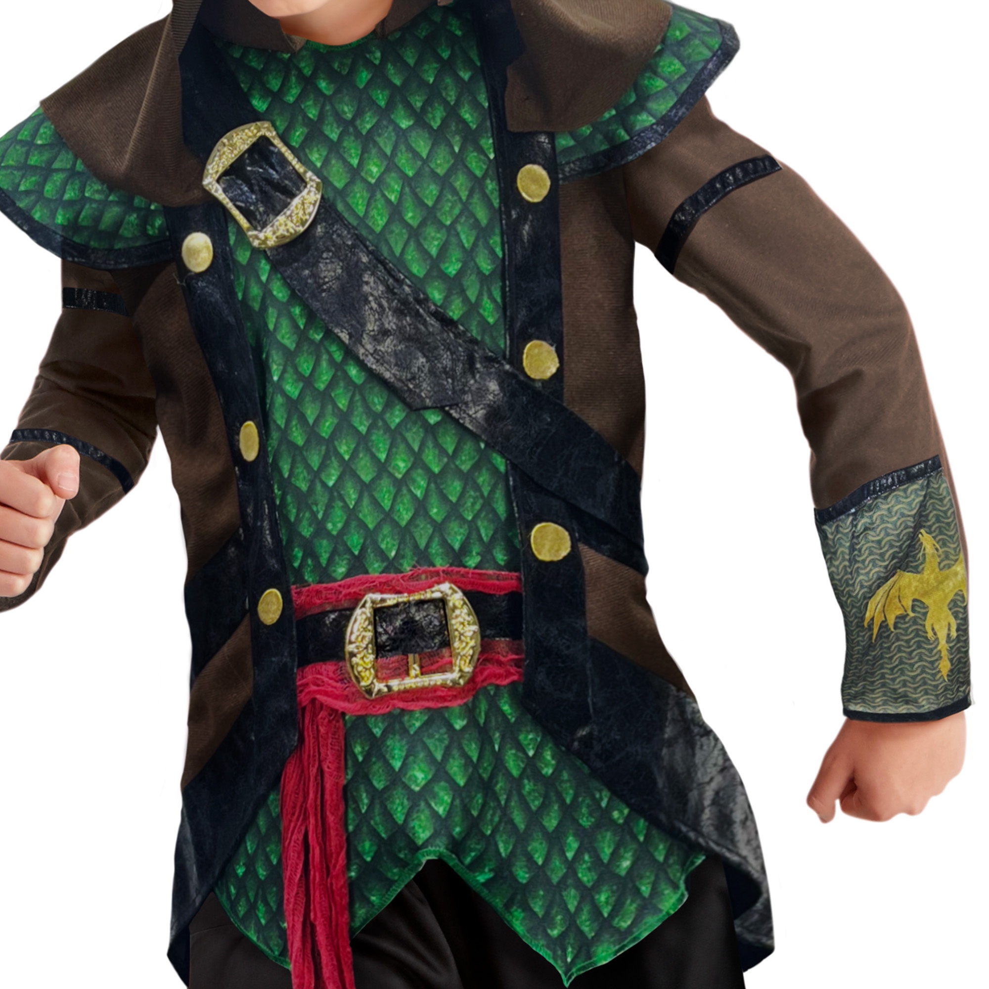 Costume de guerrier dragon pour garçons, Costumes d'Halloween pour enfants, Taille pour garçons P.