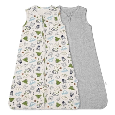 Sac de Couchage Portable pour Bébé, Ensemble de 2, 100 % Coton pour Bébé de 12 à 24 Mois, Moyen