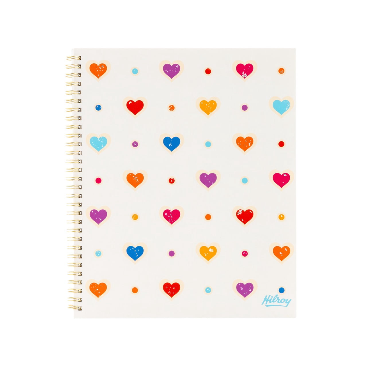Hilroy Coloured Hearts Cahier