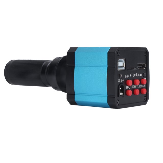 Caméra de Microscope, Caméra de Microscope Vidéo USB 48MP HD Interface Multimédia Portable pour l'Usine pour Nous Plug