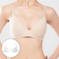 thumbnail image 4 of SHISUYAN Invisible Transparent Ultra-fine Shoulder Strap Plastic Bra Disposable Underwear Bra (38), 4 of 8