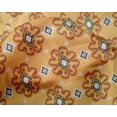 thumbnail image 4 of oneOone Silk Tabby Fabric Diamond & Swirl Ikat Print Fabric By Yard 42 Inch Wide, 4 of 4