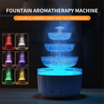 thumbnail image 4 of Cloud Rain Humidifier with LED Mood Light & Essential Oil Diffuser Rain Sounds White Noise Diffuser for Bedroom, 4 of 8