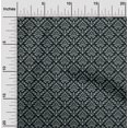 thumbnail image 2 of oneOone Rayon Black Fabric Damask Sewing Craft Projects Fabric Prints By Yard 56 Inch Wide, 2 of 5