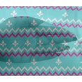 thumbnail image 4 of oneOone Viscose Chiffon Fabric Chevron Ikat Print Fabric By Yard 42 Inch Wide, 4 of 4