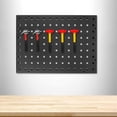thumbnail image 4 of ELAYARD 1Set Peg Board for Tool Room 19.65X13.76X0.79in, 4 of 8