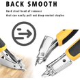 thumbnail image 4 of Extracteur d'Agrafes Robuste, Outil pour Rembourrage, Extracteur d'Agrafes Robuste pour Bureau, 3 Pack, 4 of 7