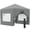 Light Grey, variant on Outsunny 10'x10' Outdoor Pop Up Party Tent with Carrying Bag White