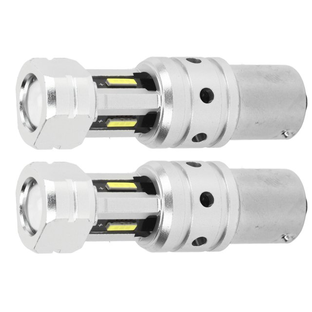 Clignotant de Signal Inverse de Secours, 2 Pcs 2400LM 100W Clignotant Lumières Ampoules LED Ampoule Inverse Ultra Sensible