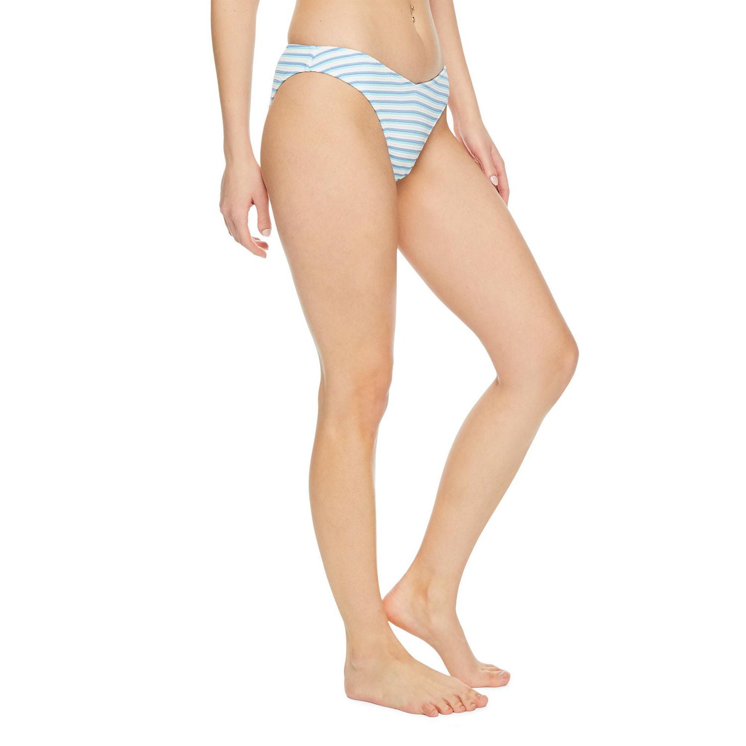 Bas de bikini avec ceinture montée en V No Boundaries pour femmes