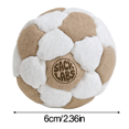 thumbnail image 3 of 32-Panel Spiral Pellet Filled Footbag Ball, Soft Durable Soccer Style Kick Bag, 3 of 5