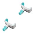 thumbnail image 4 of crativent Automotive Smartphone Holder Portable Rubber Lining Removable Rotatable Stand Bracket Rack for 3.5 to 6-inch Phones White Blue 2Set, 4 of 6