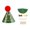 C, variante sur Wzzjkit Chapeau de Noël Mini Décoration en Éponge