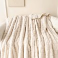 thumbnail image 4 of Dvkptbk Cotton Velvet Blanket Plain Cotton Velvet Blanket Warm Case Edged Casual Blanket Multifunctional Solid Color Cover Blanket Bedding, 4 of 5