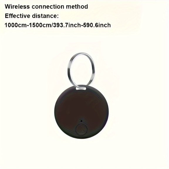 QJUHUNG Porte-Clés Traqueur Sans Fil - Alarme et Détecteur Portables Anti-Perte pour Clés Animaux Portefeuilles Alimenté par Batterie Non Rechargeable ZZZ