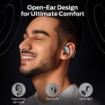 thumbnail image 2 of Monster Open Ear Headphones, Bluetooth 5.3 Wireless Headphones with Earhooks, Immersive Stereo Sound by Dual Large Driver, Clear Talk, 30H Playtime,Waterproof Sport Earbuds for Running, 2 of 8